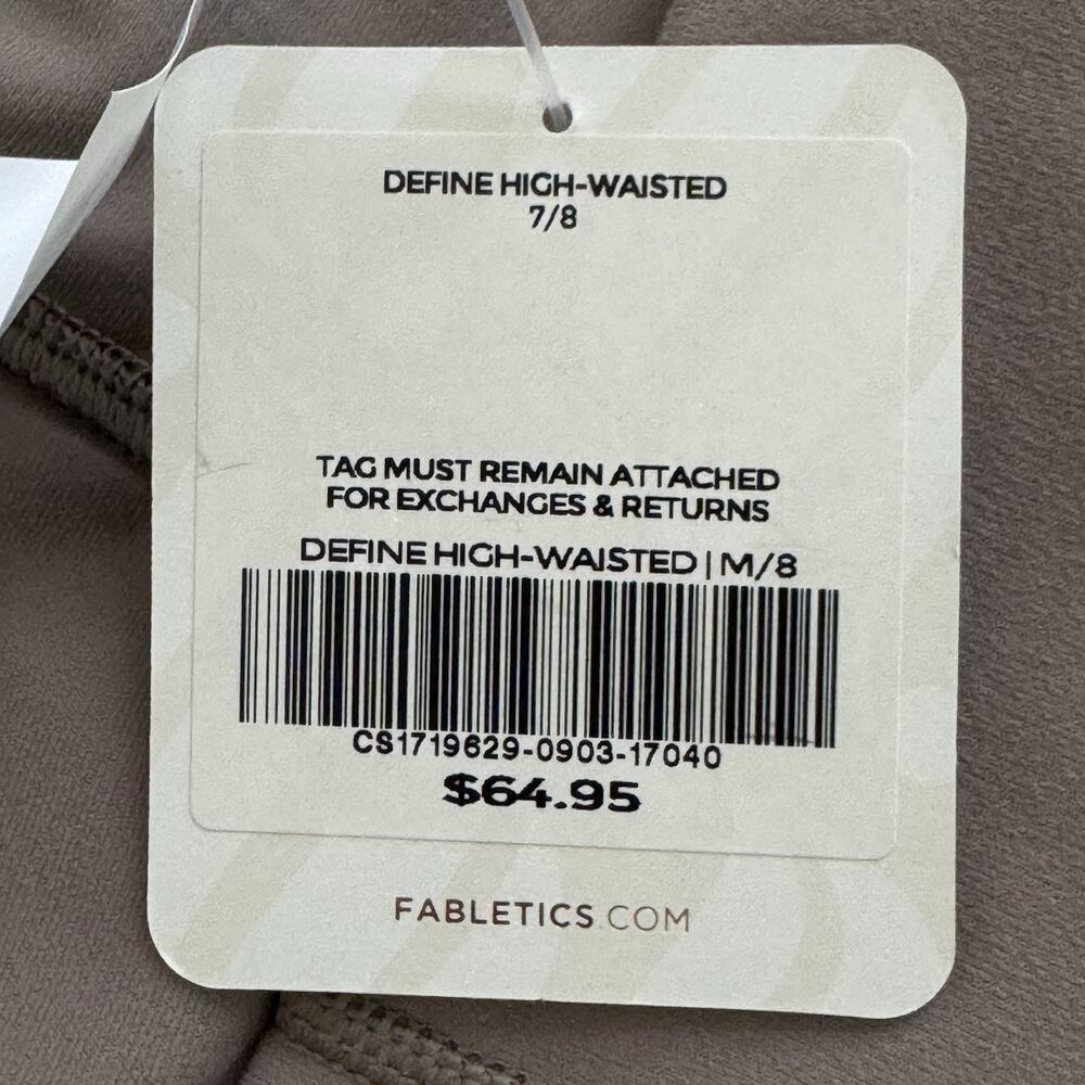 NWT Fabletics Define High Waisted 7/8 Leggings Si… - image 11
